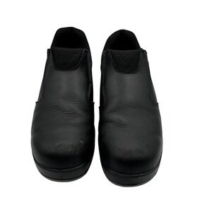 Thorogood Thoro-Flex Men's Black Leather Slip On Work Shoes Size 11.5 M SR ASTM